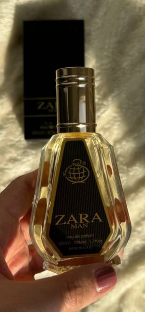 ادو پرفیوم زارا من فرگرنس ورد ۵۰ میل Fragrance World ZARA MAN Eau De Parfum 50ml