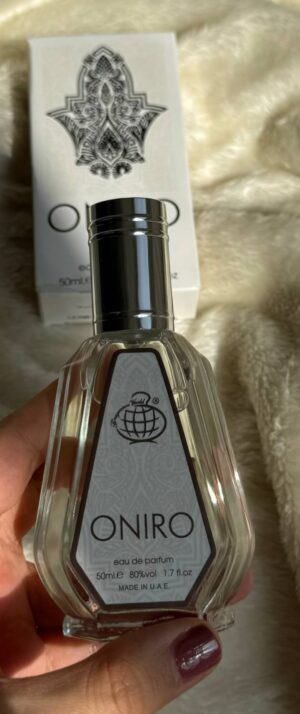 ادو پرفیوم اونیرو فرگرنس ورد ۵۰ میل (مشابه پاکو رابان اینویکتوس) Fragrance World ONIRO Eau De Parfum 50ml