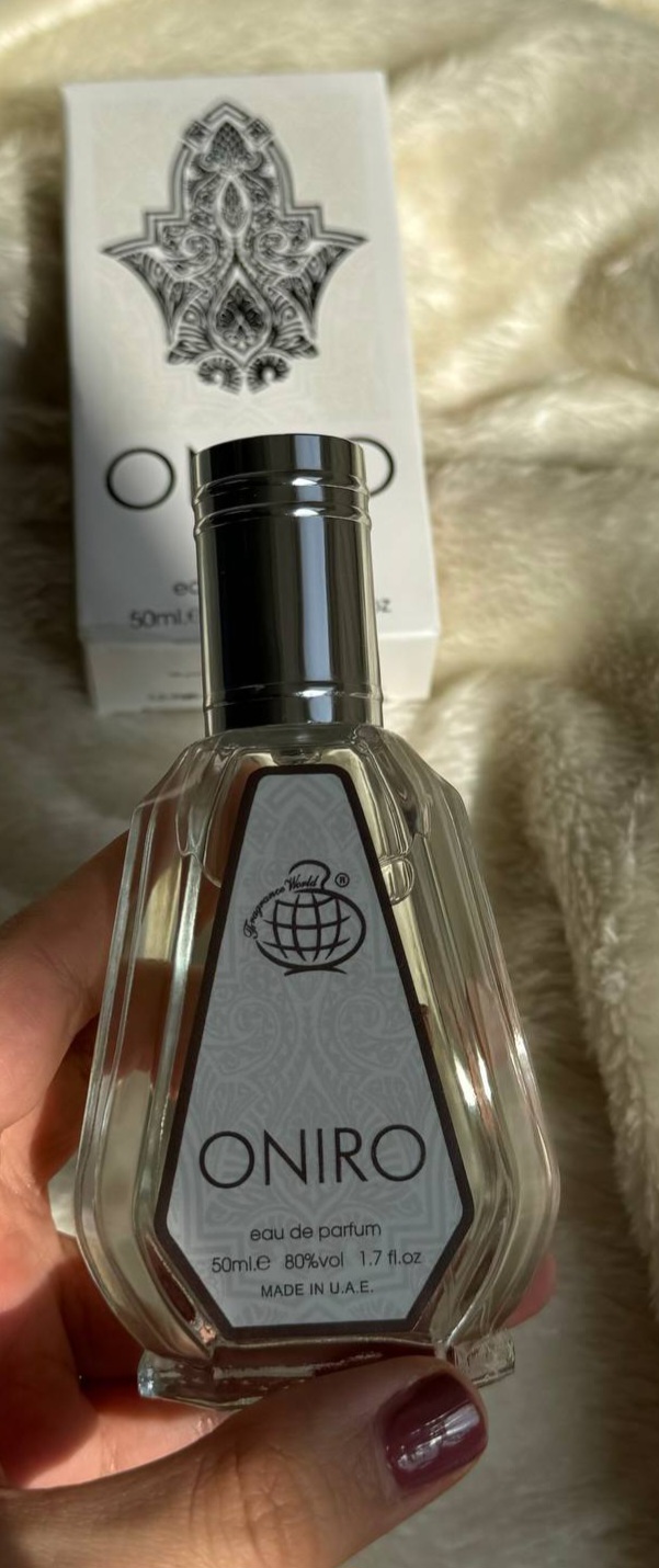ادو پرفیوم اونیرو فرگرنس ورد ۵۰ میل (مشابه پاکو رابان اینویکتوس) Fragrance World ONIRO Eau De Parfum 50ml