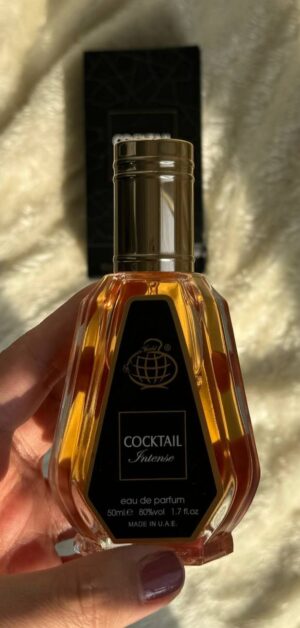 ادو پرفیوم کوکتل اینتنس فرگرنس ورد ۵۰ میل (مشابه بای کیلیان آنجلز شِیر) Fragrance World Cocktail Intense Eau De Parfum 50ml