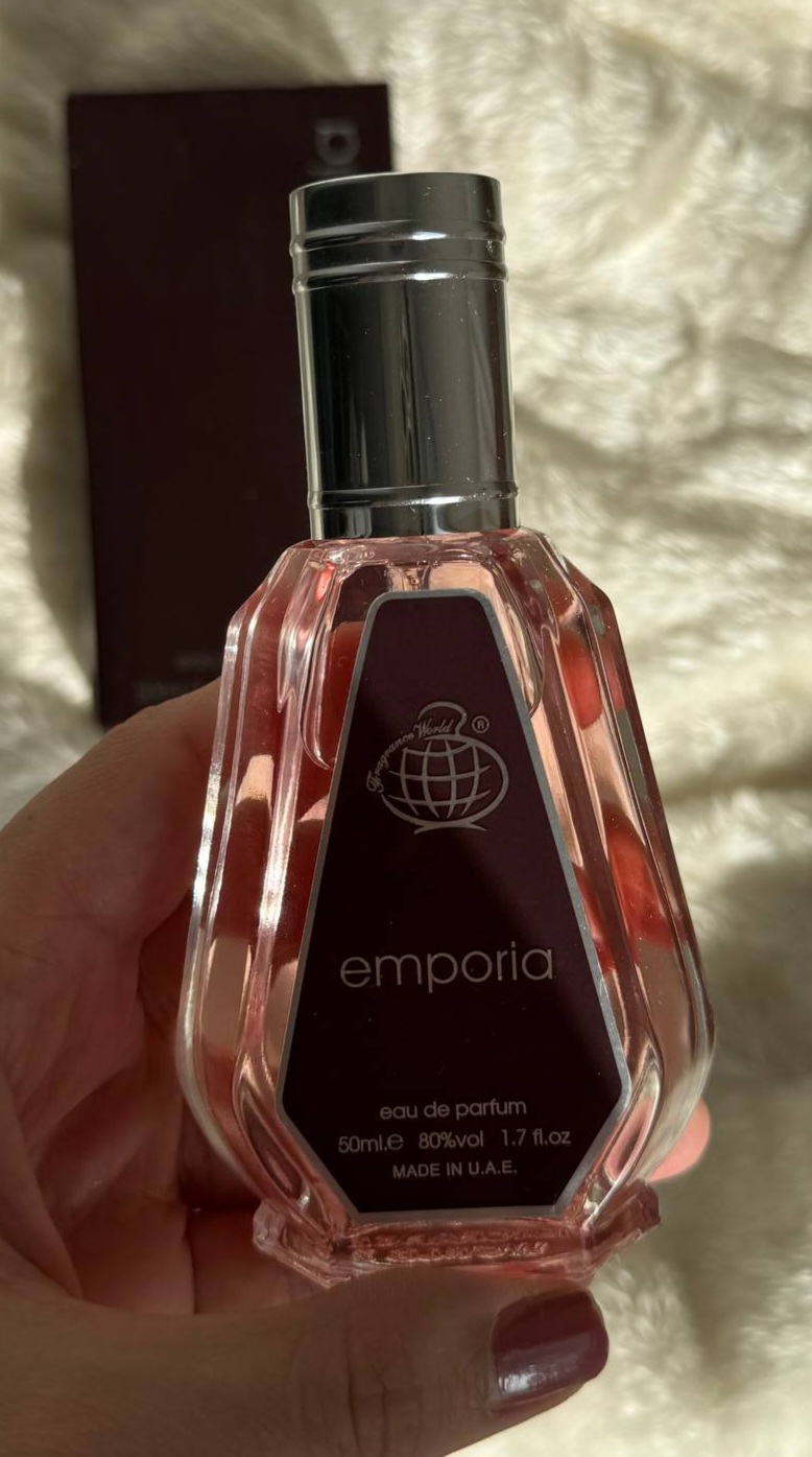ادو پرفیوم زنانه امپوریا فرگرنس ورد ۵۰ میل (مشابه سی کی ایفوریا زنانه) Fragrance World Emporia Eau De Parfum 50ml